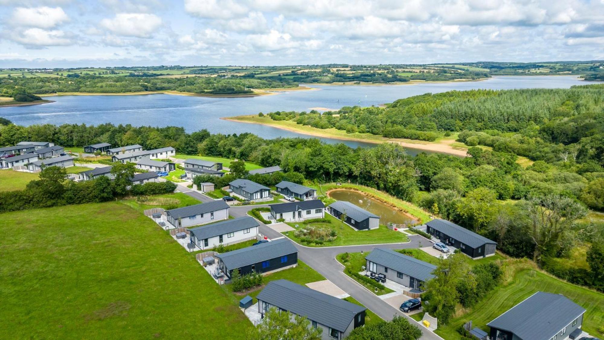 Rose Lodge, 21 Roadford Lake Lodges Lifton Exteriör bild